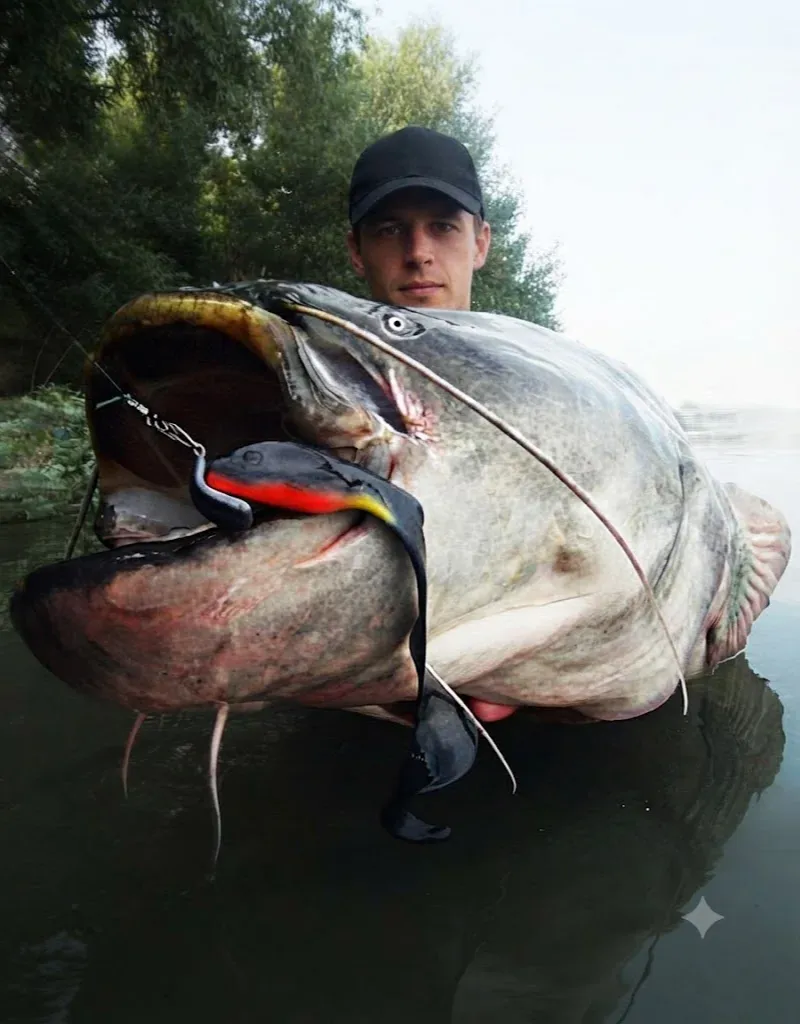 ORKA soft lures for Sum (Silurus glanis)